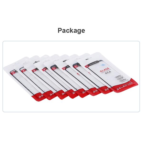 Samsung Galaxy S8 S9 S105G OCA Glass Phone Front Glass ODM