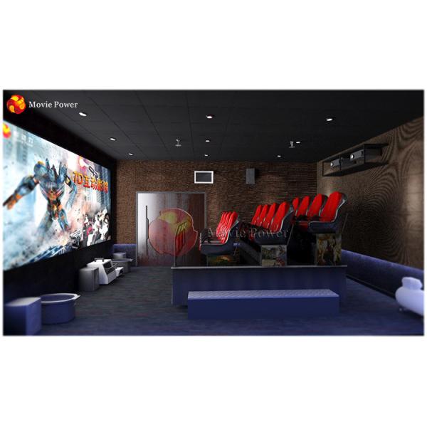 Multiple People 5D Cinema Virtual Reality 9D Cinema Chairs
