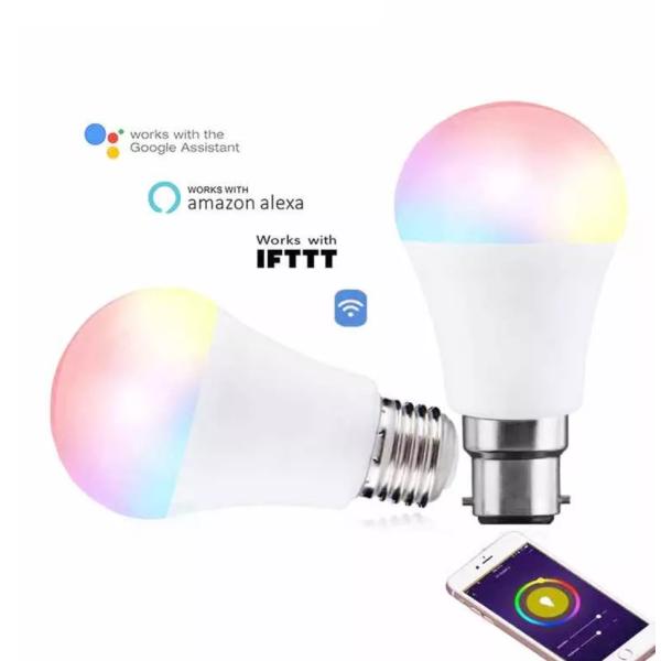 B22 E27 Smart Bulb tuya app Smart Lighting RGBCW Multi Color bluetooth LED Smart light
