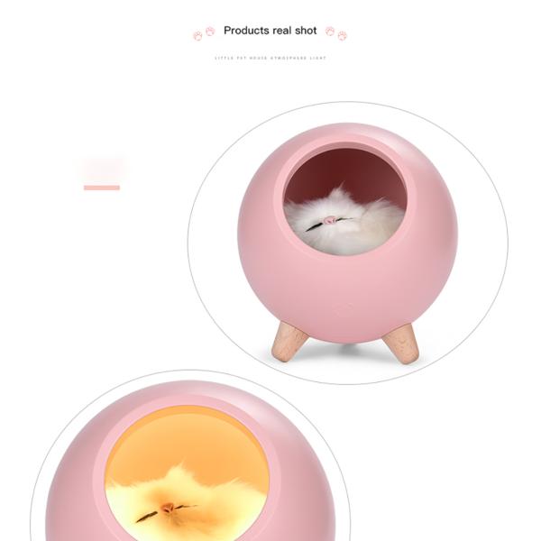 Atmosphere Touch Induction Dimming Children Table Lamp USB Charging Cartoon LED Battery Lighting and Circuitry Design Room EMC