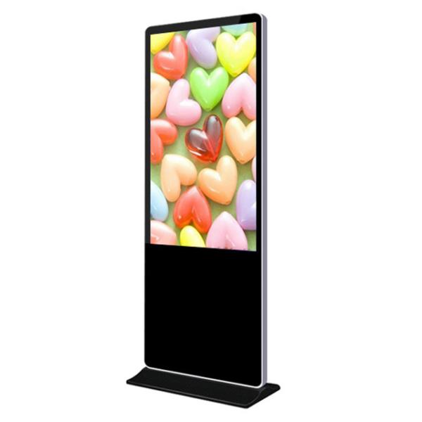 Vertical Small Wifi Floor Digital Lcd Touch Screen Advertisement Player For Hotel
