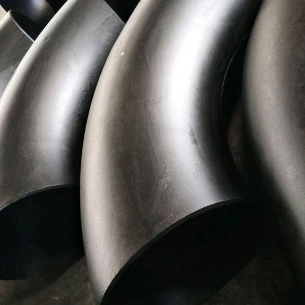 Carbon Steel Fitting 90 Degree Astm A53 Butt Welded Pipe Elbows