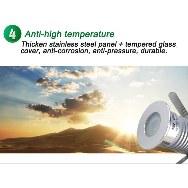 Small Led Outdoor Landscape Lighting Deck Step Wall Led Underground Light IP67 Low Voltage 12V Led Outside Lights