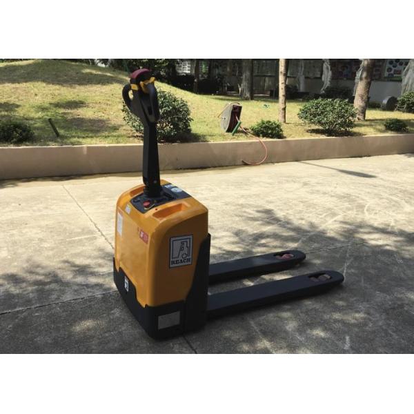 Mini Type Electric Pallet Truck With Smallest Turning Radius High Efficiency