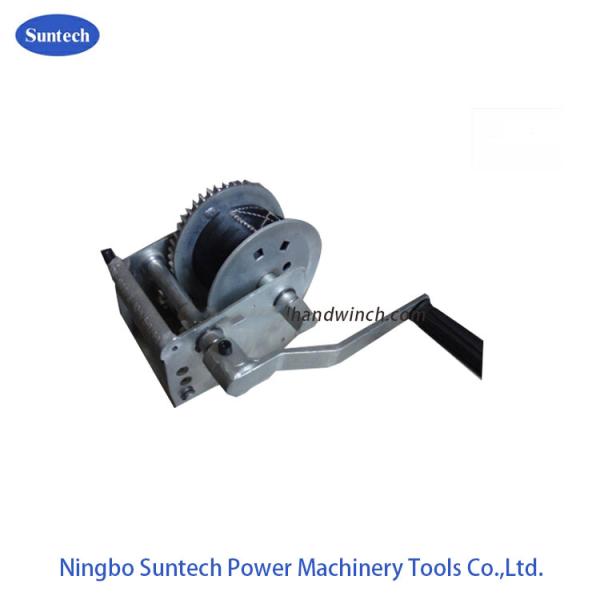 Three Speed Dacromet Power 2200lbs Marine Hand Winch