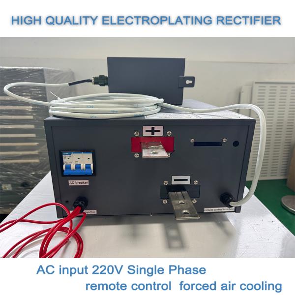 Electroplating Power Supply CE ISO9001 Approved 0-12V 0-500A Plating Rectifier