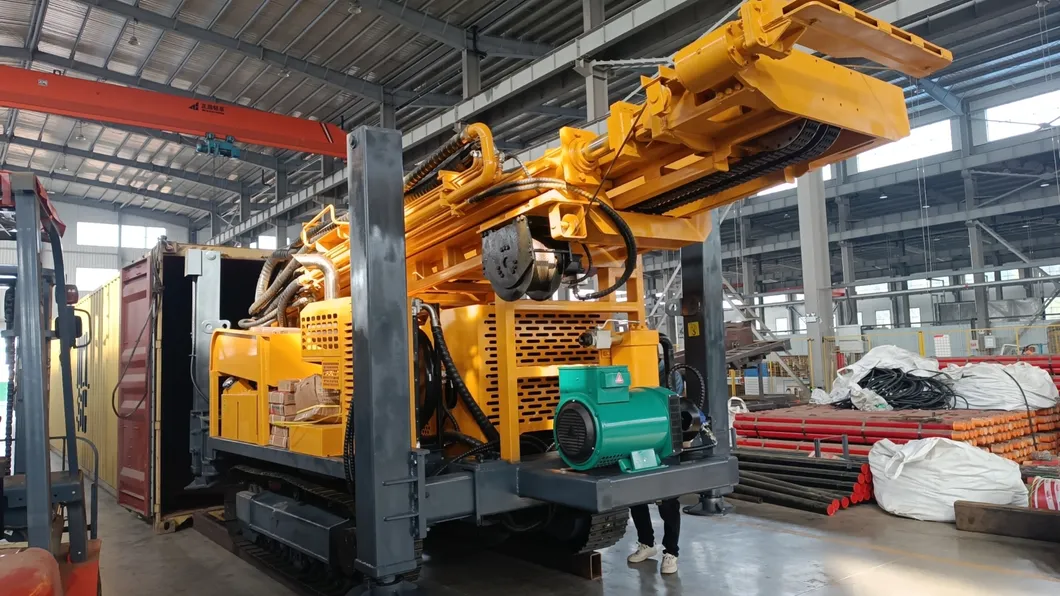 Water Well Truck Mounted Drilling Rig Heavy Duty Hydraulic Drilling Rig 26000kgs