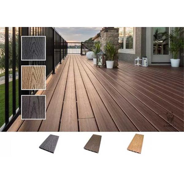 Wood Plastic Composite WPC Decking PE Co Extrusion Outdoor Wall Panel WPC Wall Cladding