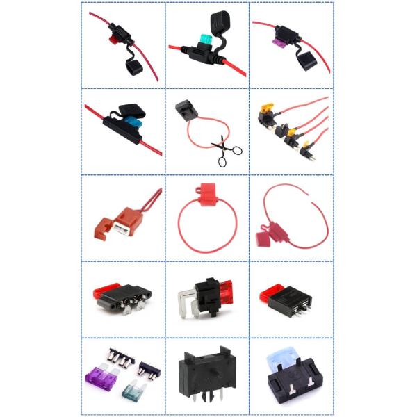 IP65 Rated DC 12V 24V 32V ATO Fuse Block Inline