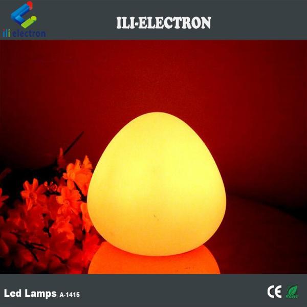 Rechargeable plastic LED Glow Rock