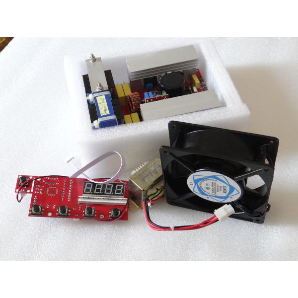 Variable Frequency Ultrasonic Generator PCB 20khz-200khz with ultrasonic transducer used in Ultrasonic cleaner