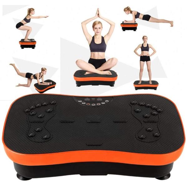 Weight Lose Bluetooth Waver Vibration Plate Exercise Machine 99 Levels FCC
