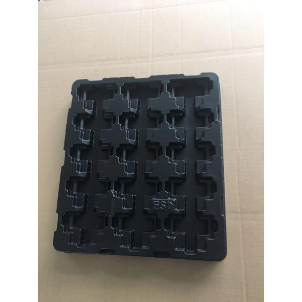 PS / PET / PP Environmentally Blister Packaging Box For Electronic Components