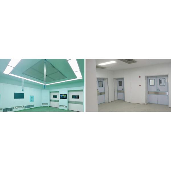 Ceiling Workshop Cleanroom Wall Panels with Laminar Flow and Digital Control Touch Screen