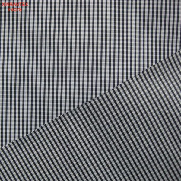 F4078 100%P cationic fabric with two tone effect