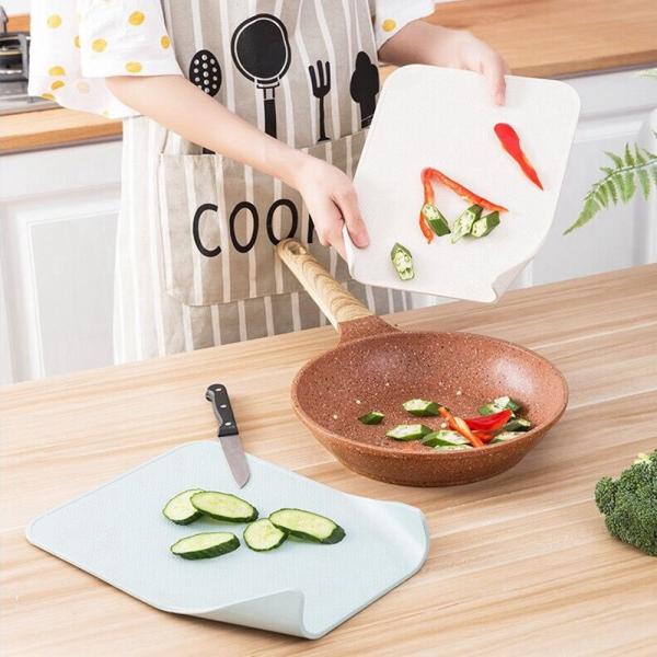 Eco-friendly 3PCS Flexible Kitchen Plastic Chopping Board for Vegetable Cutting 2021
