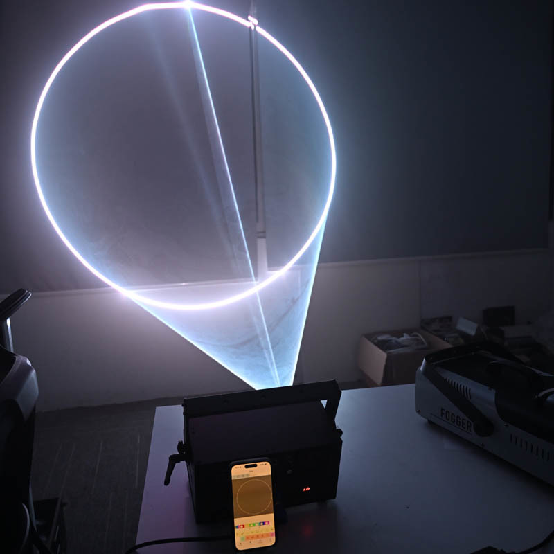 High-Speed Scanner RGB Laser Projector with Smart App Control