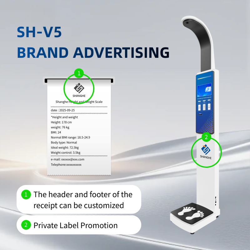 Electronic Human Inbody Digital Height and Weight Scale