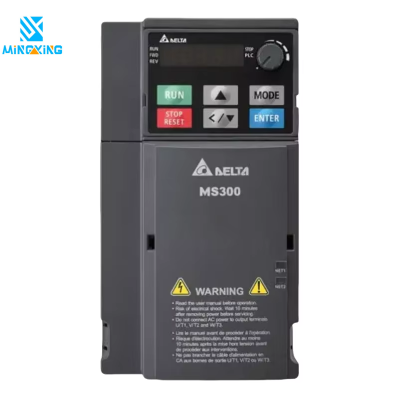 Industrial Variable Frequency Drive 2.2kW 380V 3 Phase Vector Control Inverter Built in PLC USB Port VFD for Motor Speed Control