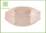 High End Small Wooden Serving Bowls Wooden Sushi Set With FSC FDA Certificated