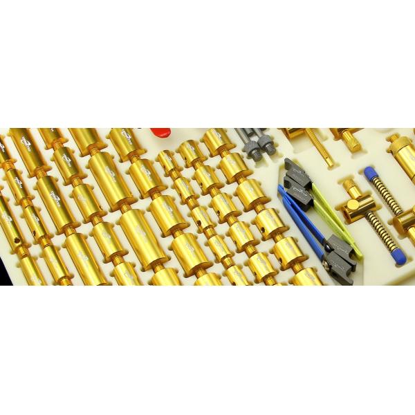 Programmable CMM Fixture Kits, 108 Pieces, in Steel and Aluminum, with Coding System