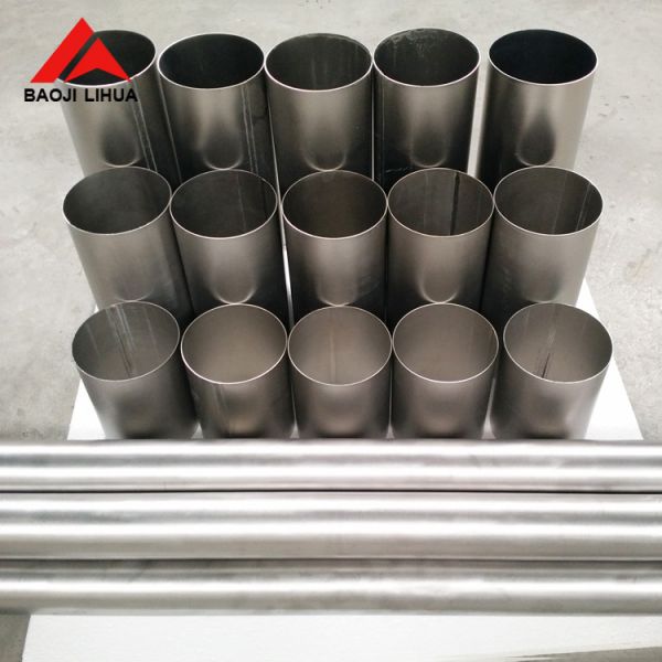 Gr5 Gr9 Seamless Titanium Tube Polished Titanium Pipe