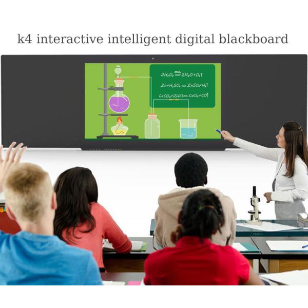 86 Inch Interactive Smart Black Board LED Digital Chalk Board For Classroom