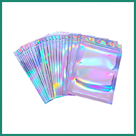 Customized Thickness Food Packaging Mylar Bag Ziplock Pouch Single Color Printing Plastic Packaging Bag Stand Up Pouch