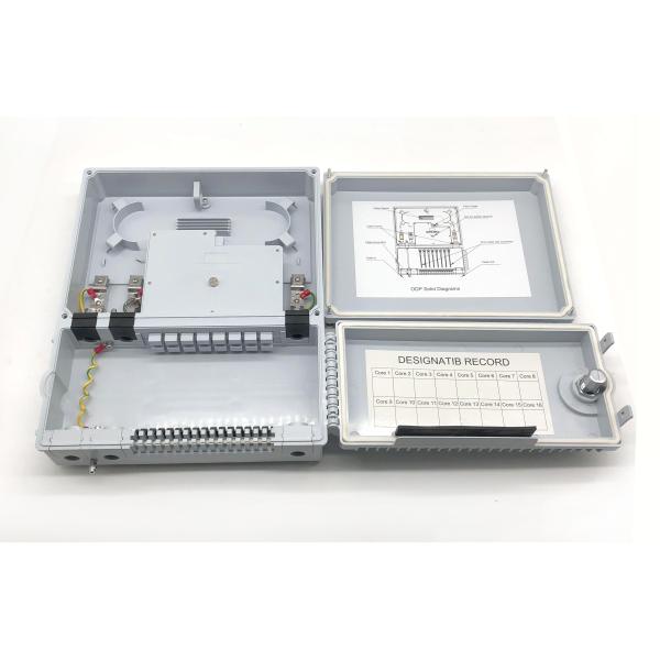 16 Core Optical Distribution Point with 1*8 PLC Splitter and ABS+PC Material for FTTx Networks