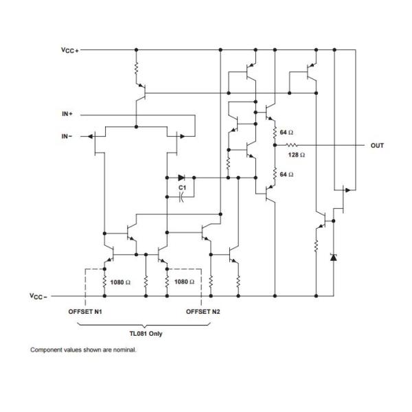Low Power Consumption Integrated Circuit Chip Jfet-Input Operational Amplifiers Tl084idr