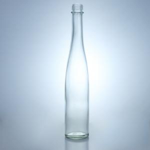 China Beverage Container Tall and Thin Super Flint Glass Bottle with Screw Top on sale