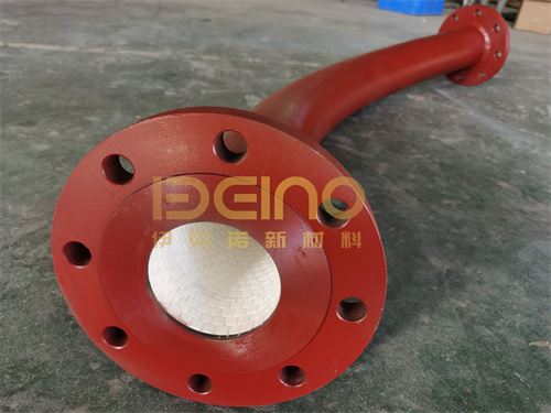Compositec Ceramic Lined Steel Pipe Mechanical Shock Resistance
