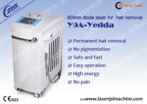 Quality white 808nm 10hz Diode Laser Hair Removal Machine For Birthmark for sale
