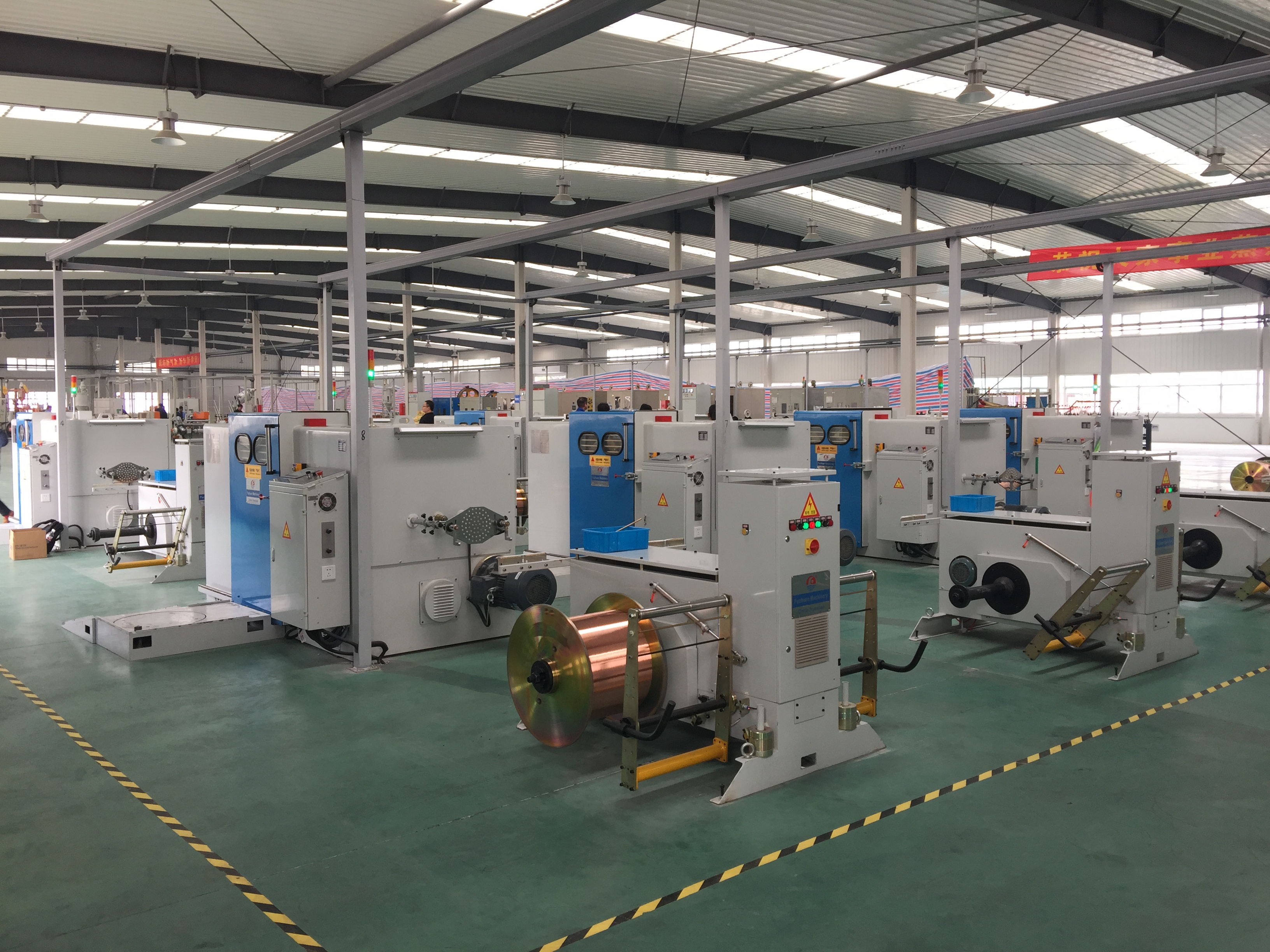 Regular Wire Twisting Machine , Low noise cable twisting machine