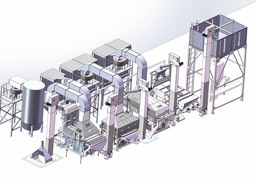 New Designed Sesame Cleaning Line