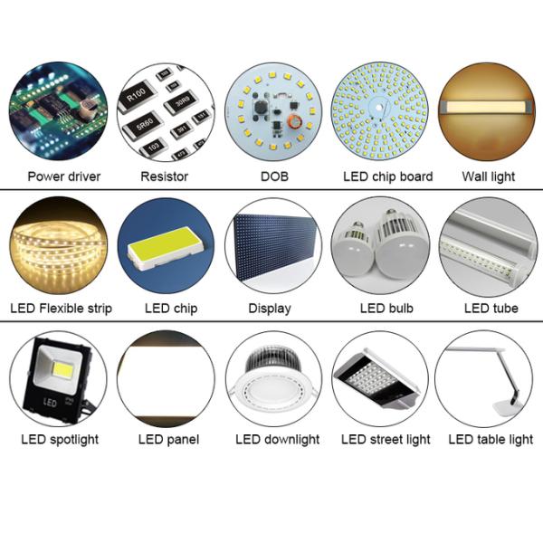 product-1-1 Automatic LED Light Making SMT Mounter 45K Led Lighting Pcba Assembly Machine