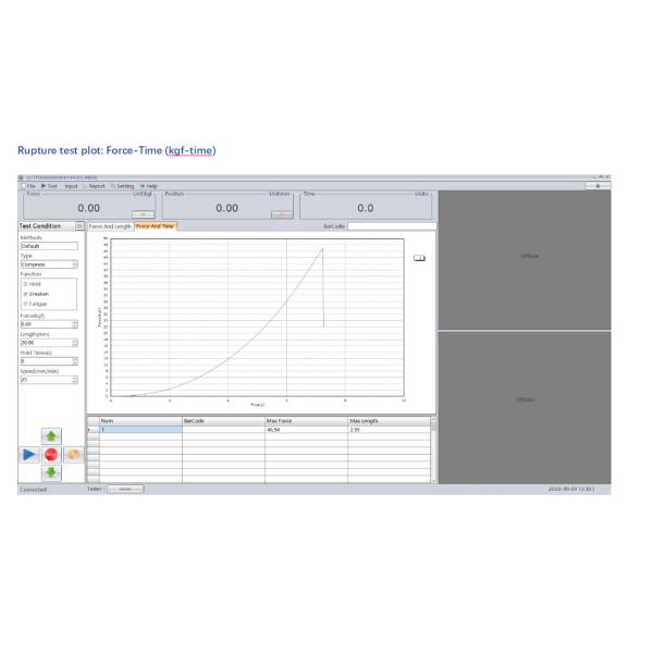 Accurate Displacement Measurement Push And Pull Testing Machine For Mechanical Testing