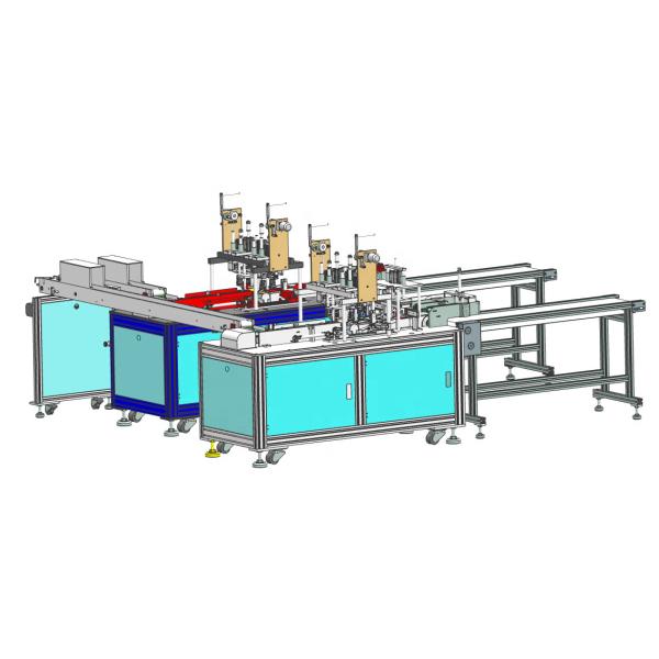 3 Ply Ultrasonic Medical Disposable Mask Making Machine