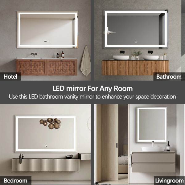 Mirror installation demonstration