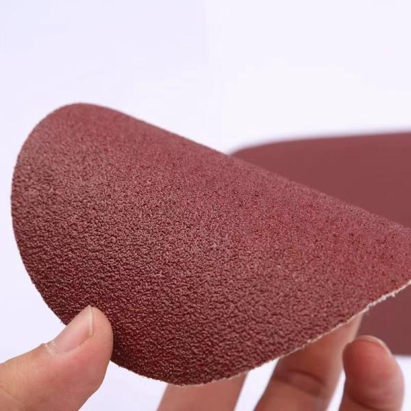Hook and Loop Backing Material High Abrasive Sanding Sponge Disc for Polishing Automobile