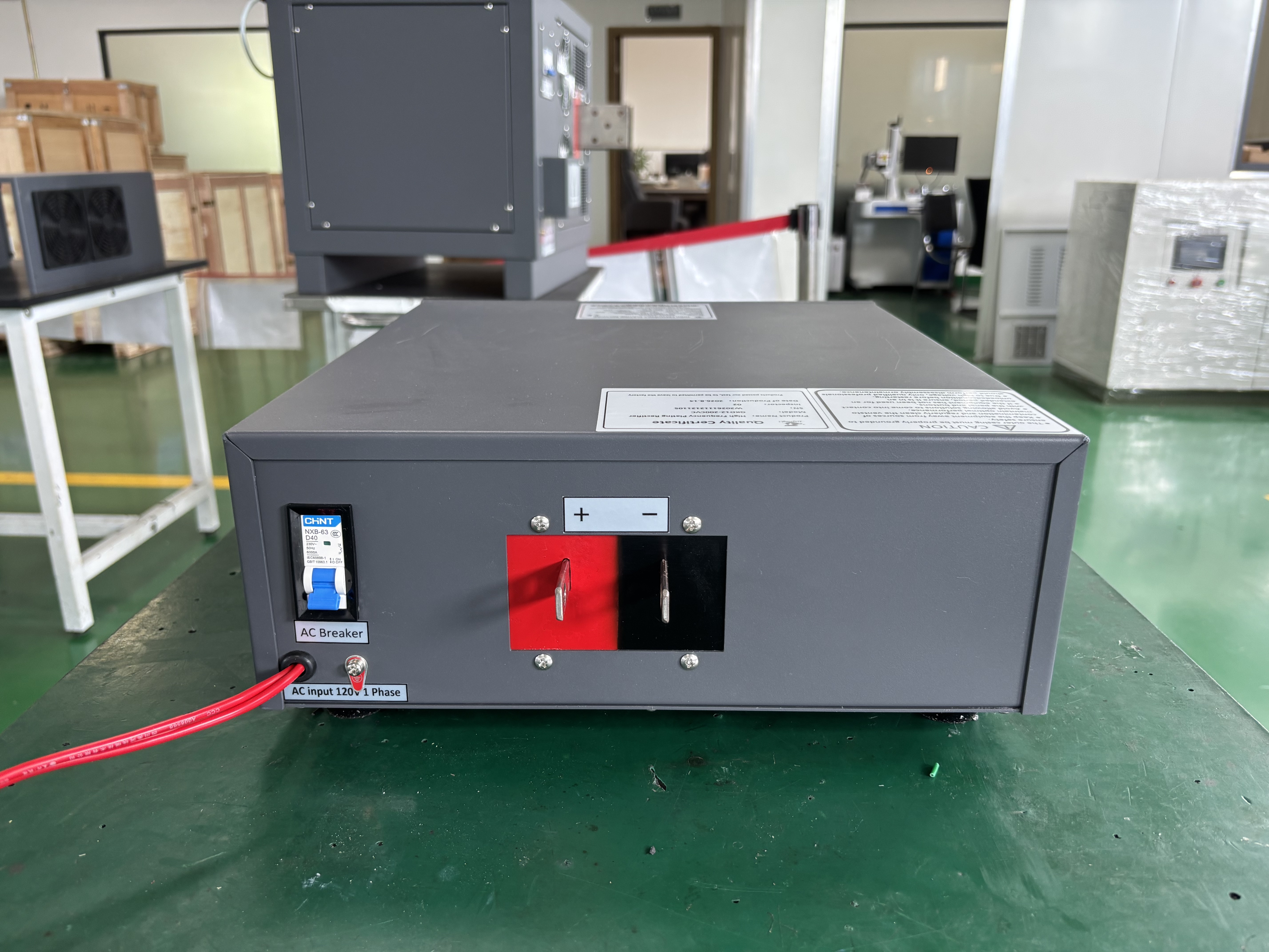 12V 200A Copper Electrolysis Rectifier with CC/CV Control