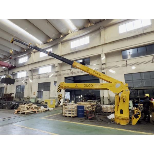 0.9T14M Small Hydraulic Telescopic Crane