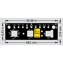 Platform Control Panel Decal Genie 72162