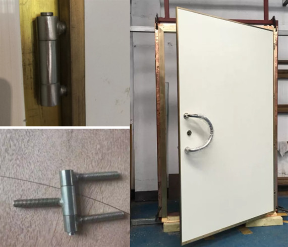 Manual Swinging Custom Rf Shielded Doors For Mri Room Installation