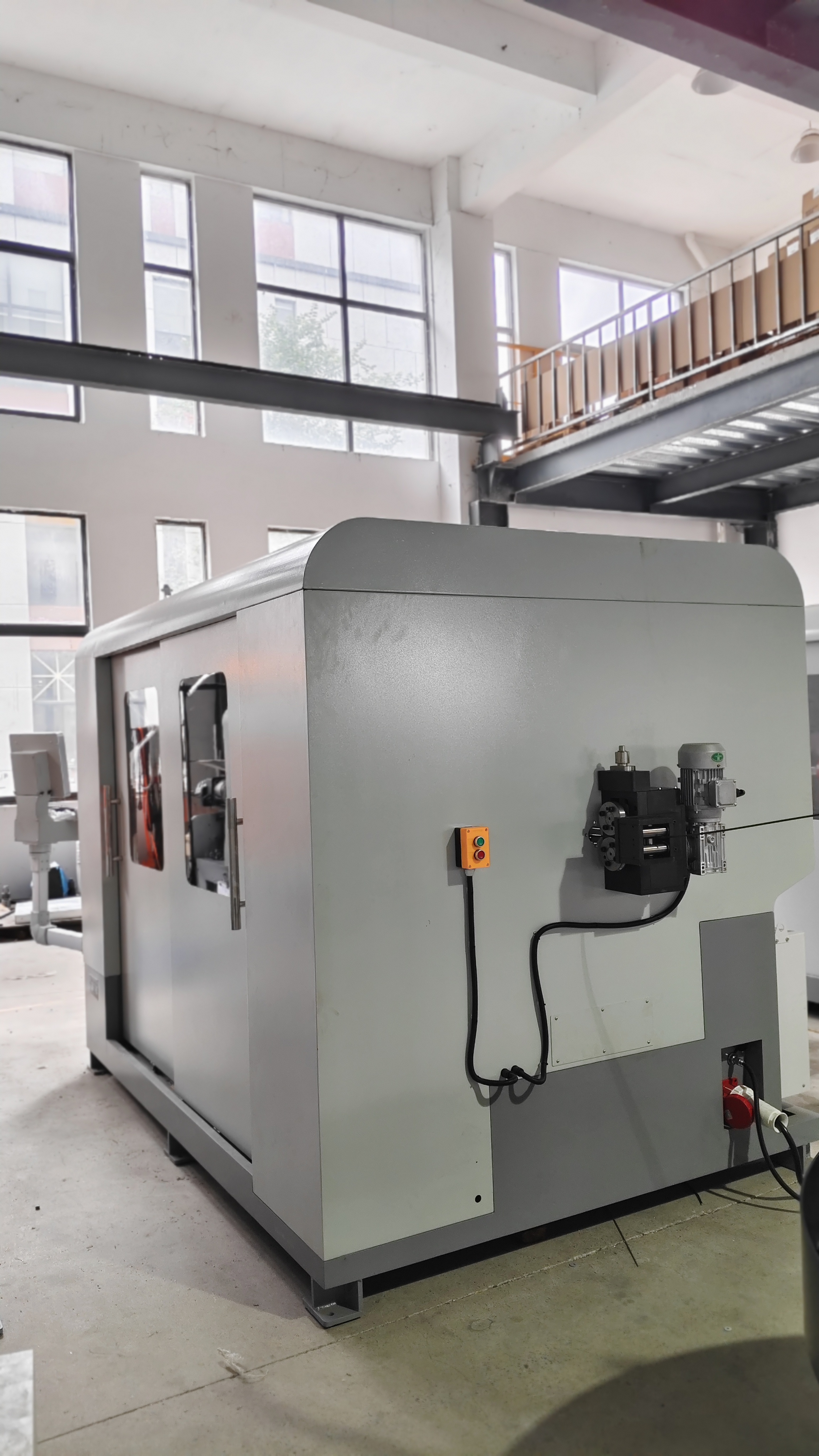 2.0-6.0mm Camless Wire Bending Equipment , 12 Axis Automatic Spring Coiling Machine