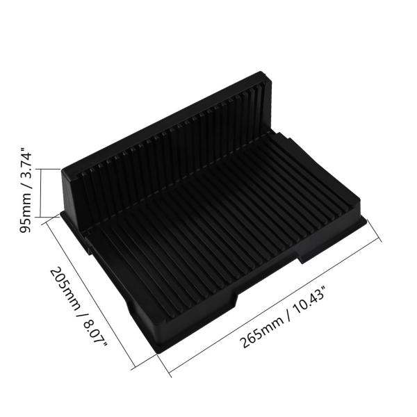 ESD Antistatic L-Type Top PCB Storage Circulation ESD Circulation Rack PCB Tray ESD Shelf Storage Turnover Rack