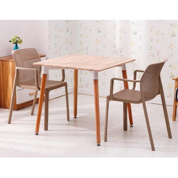 Nordic solid wood dining table and chair combination modern contracted west table household table