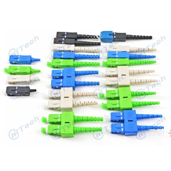 Eco Friendly Fiber Optic Connectors SC APC Good Repeatability / Exchangeability