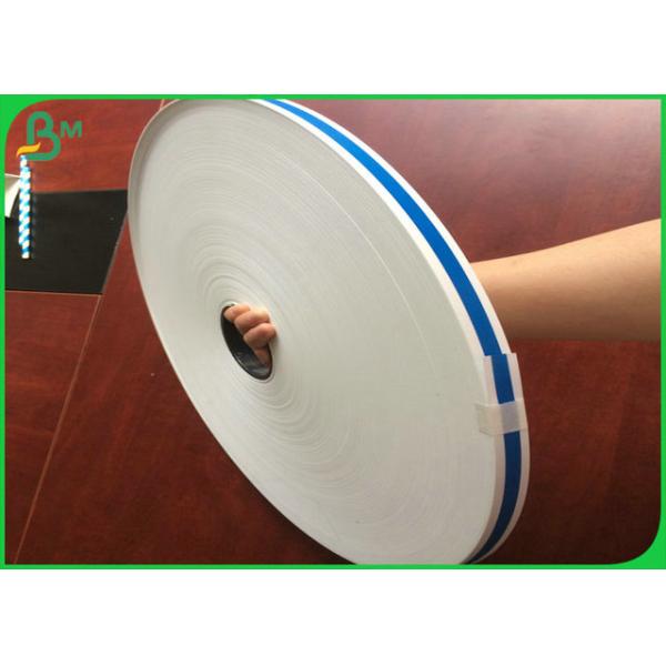 Nature Virgin Material Grade Paper Roll , Size Customized Printable Straw Paper