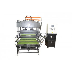 Automatic Customized Vertical Structure Rubber Tile Vulcanizing Press Machine